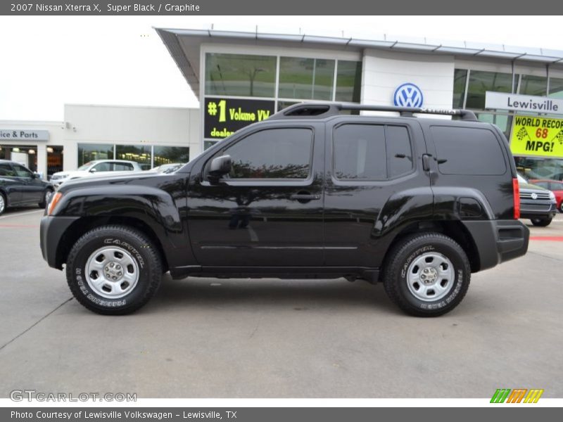 Super Black / Graphite 2007 Nissan Xterra X
