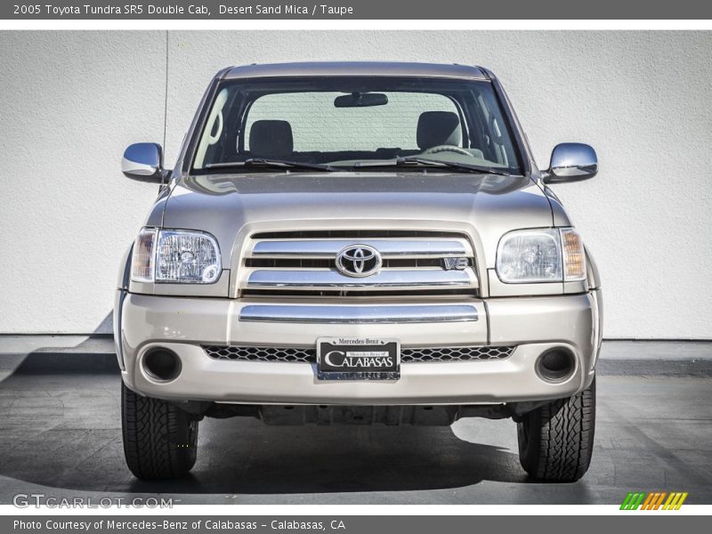 Desert Sand Mica / Taupe 2005 Toyota Tundra SR5 Double Cab