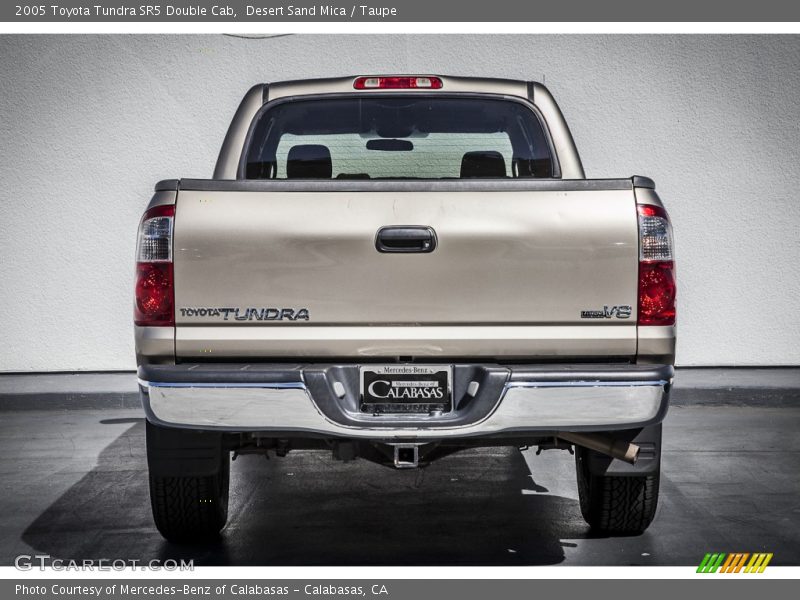 Desert Sand Mica / Taupe 2005 Toyota Tundra SR5 Double Cab