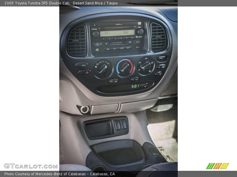 Desert Sand Mica / Taupe 2005 Toyota Tundra SR5 Double Cab