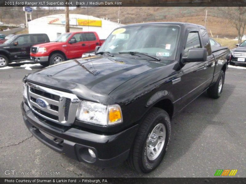 Front 3/4 View of 2011 Ranger XLT SuperCab 4x4