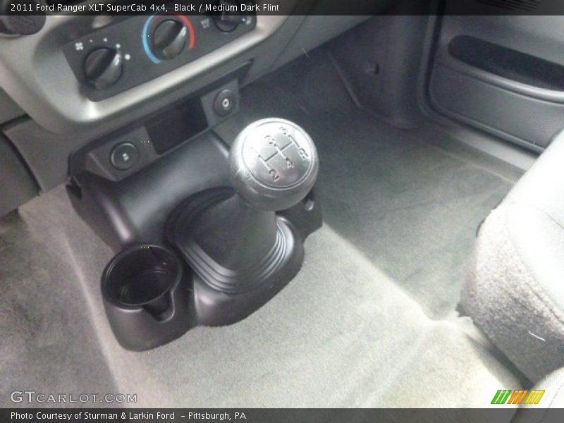  2011 Ranger XLT SuperCab 4x4 5 Speed Manual Shifter