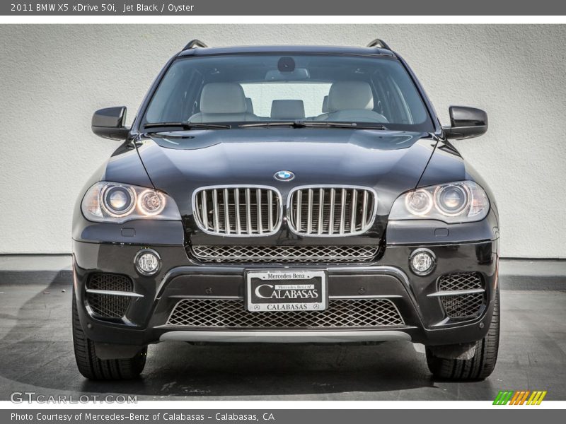 Jet Black / Oyster 2011 BMW X5 xDrive 50i