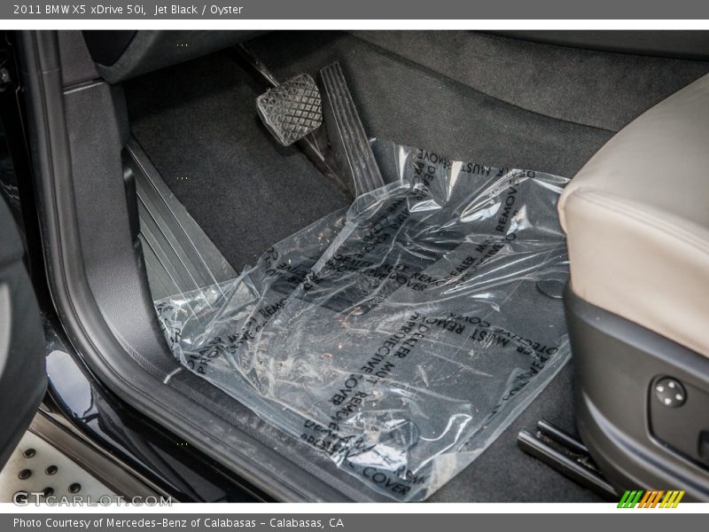 Jet Black / Oyster 2011 BMW X5 xDrive 50i