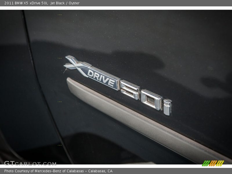 Jet Black / Oyster 2011 BMW X5 xDrive 50i