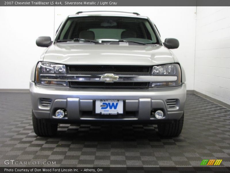 Silverstone Metallic / Light Gray 2007 Chevrolet TrailBlazer LS 4x4