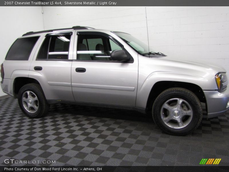 Silverstone Metallic / Light Gray 2007 Chevrolet TrailBlazer LS 4x4