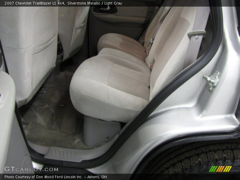 Silverstone Metallic / Light Gray 2007 Chevrolet TrailBlazer LS 4x4