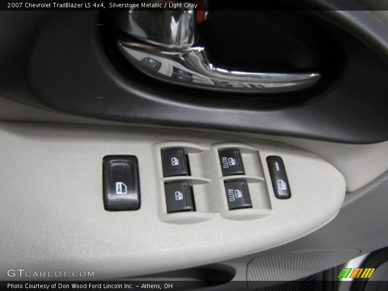 Silverstone Metallic / Light Gray 2007 Chevrolet TrailBlazer LS 4x4