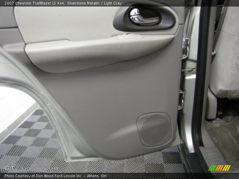 Silverstone Metallic / Light Gray 2007 Chevrolet TrailBlazer LS 4x4