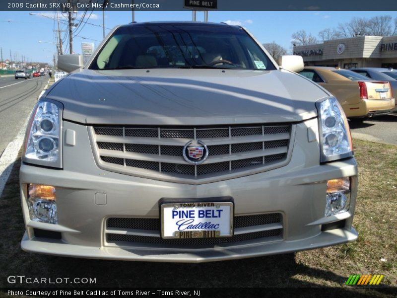 Gold Mist / Cashmere/Cocoa 2008 Cadillac SRX V8