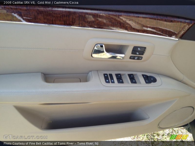 Gold Mist / Cashmere/Cocoa 2008 Cadillac SRX V8