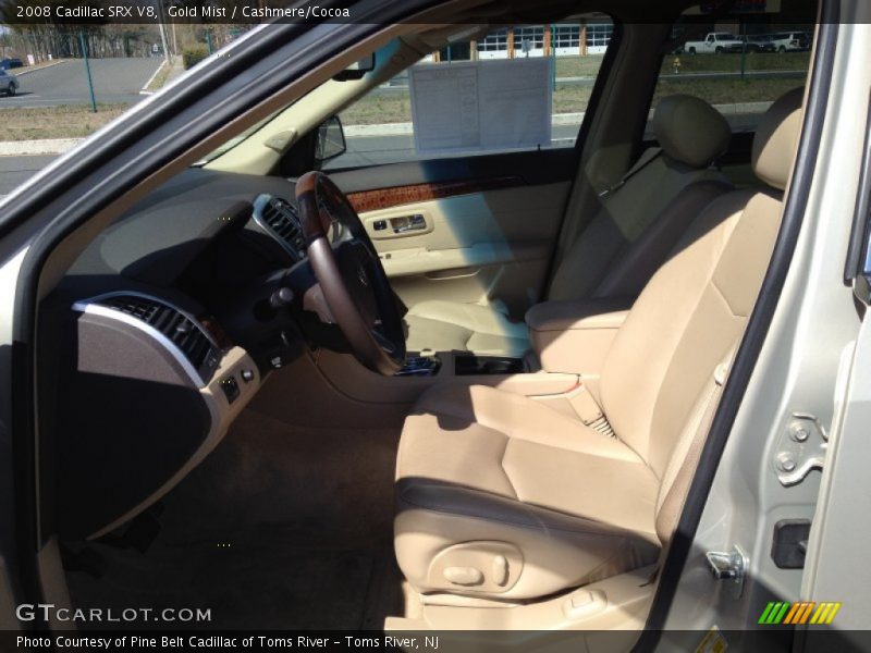 Gold Mist / Cashmere/Cocoa 2008 Cadillac SRX V8