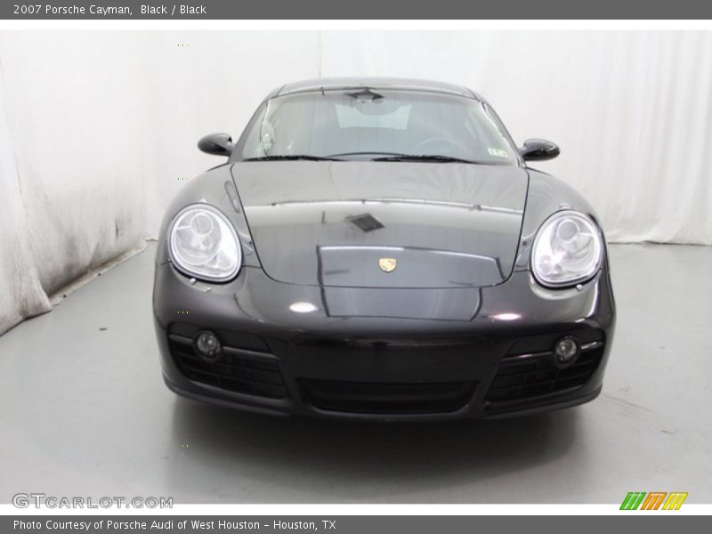 Black / Black 2007 Porsche Cayman