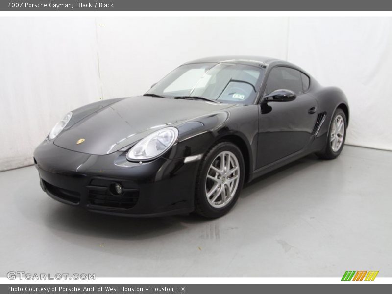 Black / Black 2007 Porsche Cayman
