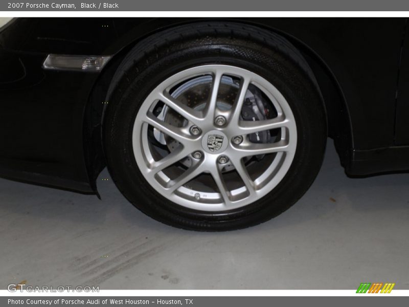 Black / Black 2007 Porsche Cayman