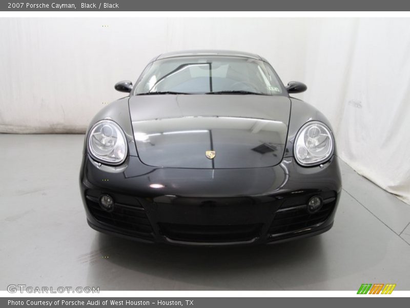 Black / Black 2007 Porsche Cayman