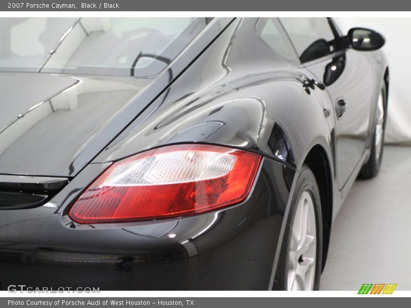 Black / Black 2007 Porsche Cayman
