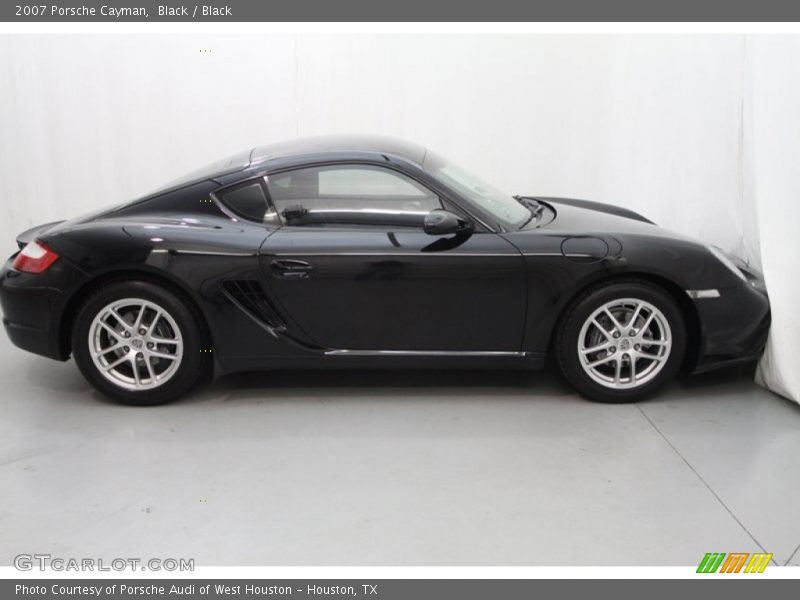Black / Black 2007 Porsche Cayman
