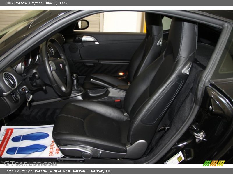 Black / Black 2007 Porsche Cayman