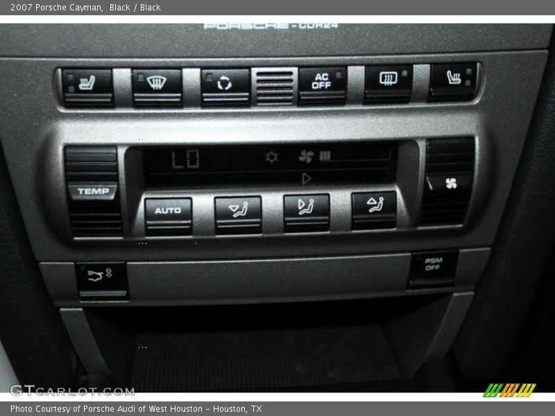 Black / Black 2007 Porsche Cayman