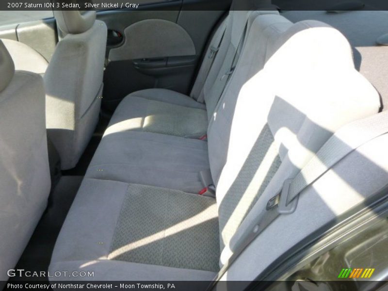 Silver Nickel / Gray 2007 Saturn ION 3 Sedan
