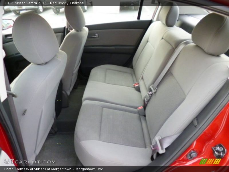 Red Brick / Charcoal 2012 Nissan Sentra 2.0 S