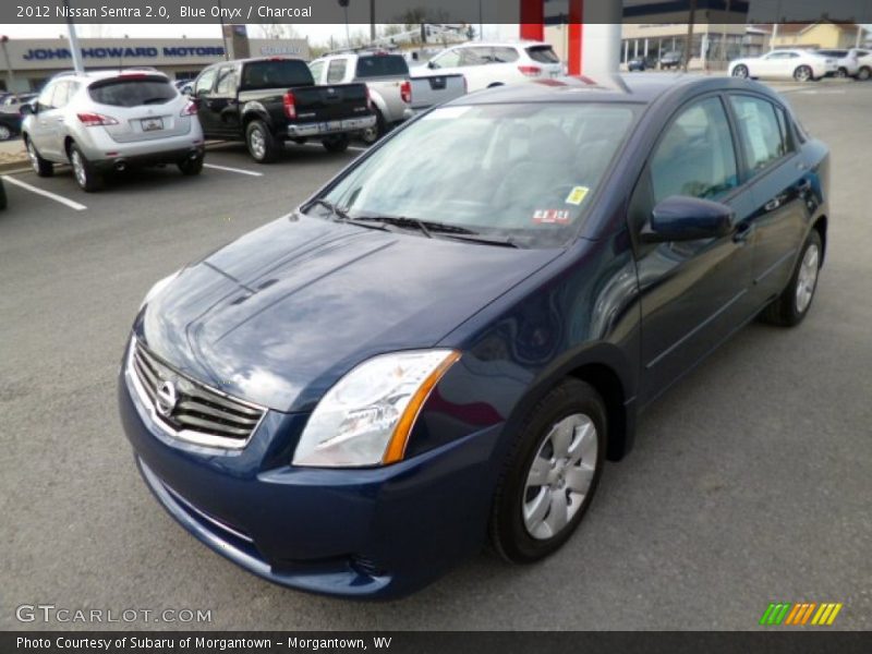 Blue Onyx / Charcoal 2012 Nissan Sentra 2.0