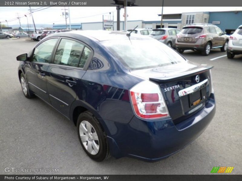 Blue Onyx / Charcoal 2012 Nissan Sentra 2.0