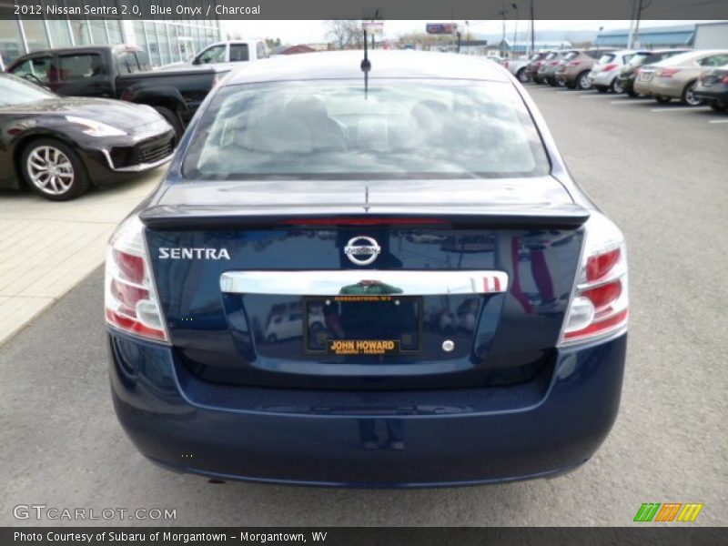 Blue Onyx / Charcoal 2012 Nissan Sentra 2.0
