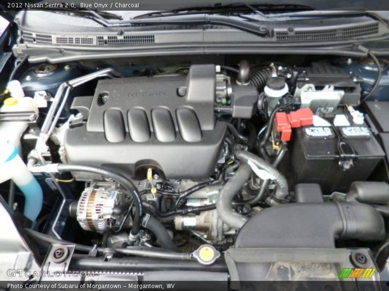 Blue Onyx / Charcoal 2012 Nissan Sentra 2.0