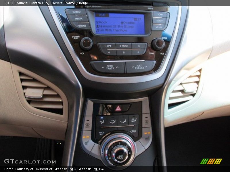 Desert Bronze / Beige 2013 Hyundai Elantra GLS
