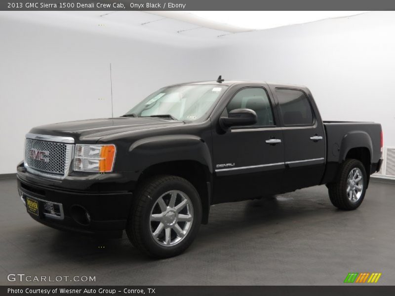 Onyx Black / Ebony 2013 GMC Sierra 1500 Denali Crew Cab