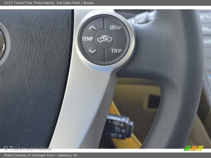 Sea Glass Pearl / Bisque 2013 Toyota Prius Three Hybrid