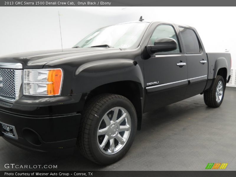 Onyx Black / Ebony 2013 GMC Sierra 1500 Denali Crew Cab
