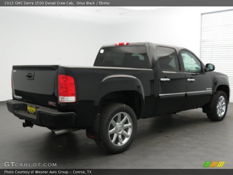 Onyx Black / Ebony 2013 GMC Sierra 1500 Denali Crew Cab