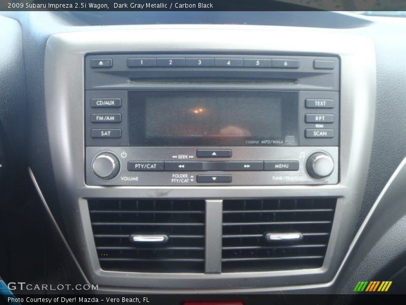 Dark Gray Metallic / Carbon Black 2009 Subaru Impreza 2.5i Wagon