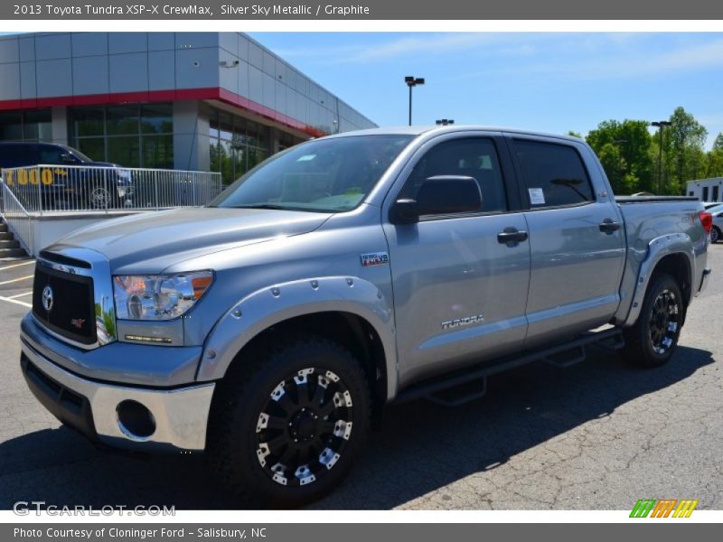 Silver Sky Metallic / Graphite 2013 Toyota Tundra XSP-X CrewMax