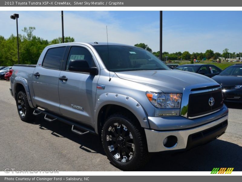 Silver Sky Metallic / Graphite 2013 Toyota Tundra XSP-X CrewMax