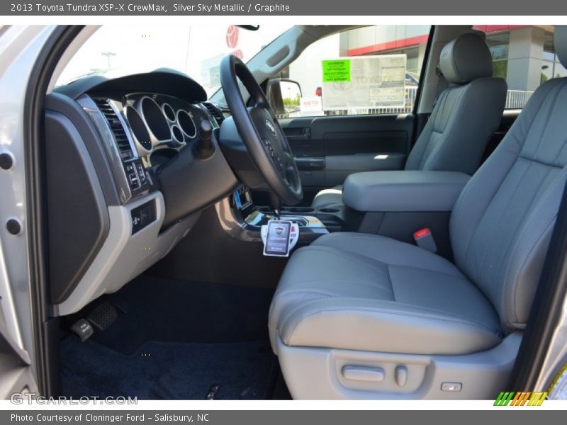 Silver Sky Metallic / Graphite 2013 Toyota Tundra XSP-X CrewMax