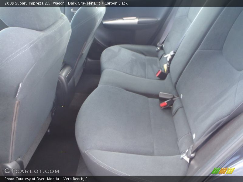 Dark Gray Metallic / Carbon Black 2009 Subaru Impreza 2.5i Wagon