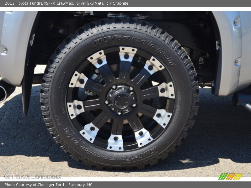 Silver Sky Metallic / Graphite 2013 Toyota Tundra XSP-X CrewMax