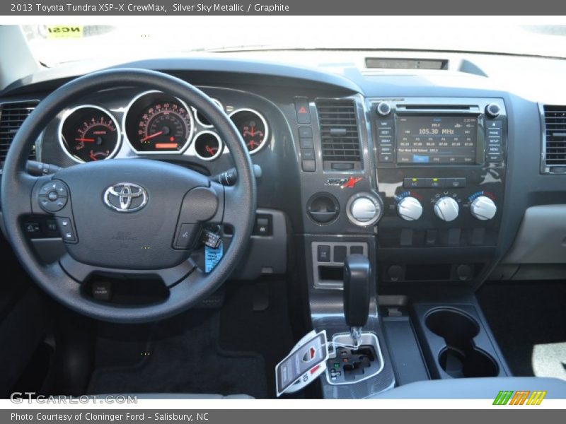 Silver Sky Metallic / Graphite 2013 Toyota Tundra XSP-X CrewMax