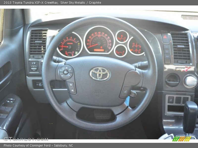 Silver Sky Metallic / Graphite 2013 Toyota Tundra XSP-X CrewMax