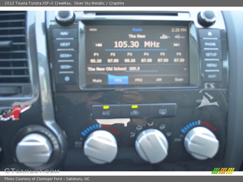 Silver Sky Metallic / Graphite 2013 Toyota Tundra XSP-X CrewMax