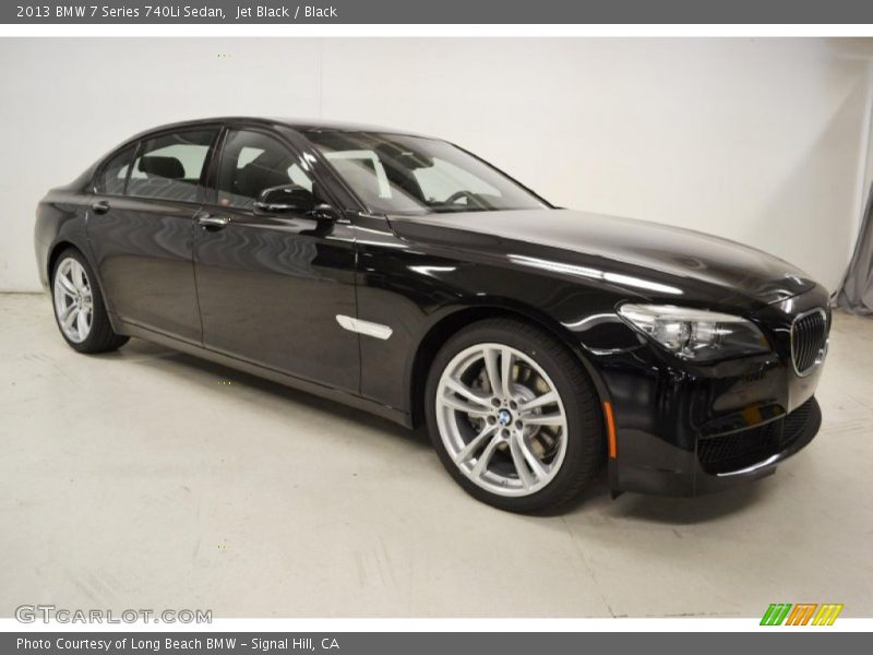 Jet Black / Black 2013 BMW 7 Series 740Li Sedan