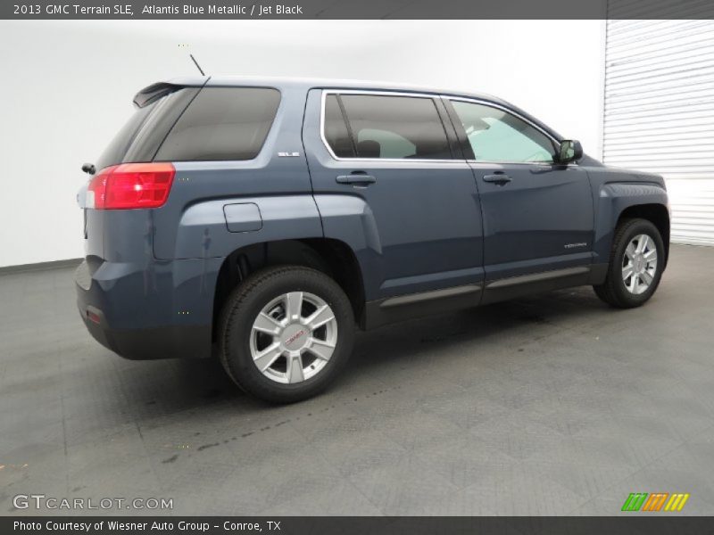 Atlantis Blue Metallic / Jet Black 2013 GMC Terrain SLE