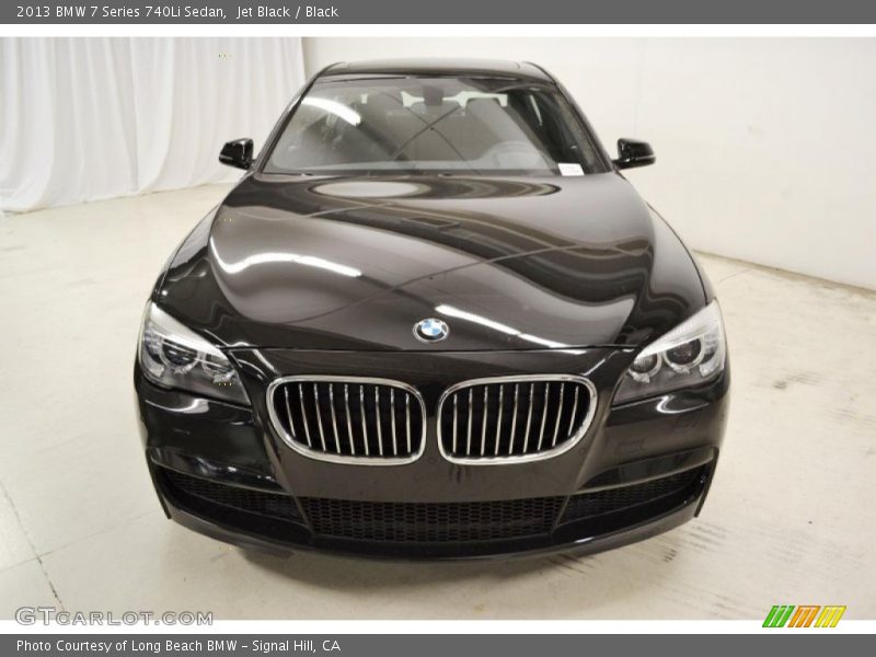 Jet Black / Black 2013 BMW 7 Series 740Li Sedan