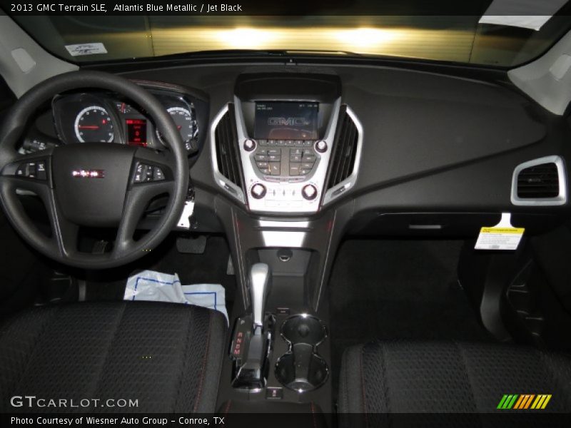 Atlantis Blue Metallic / Jet Black 2013 GMC Terrain SLE