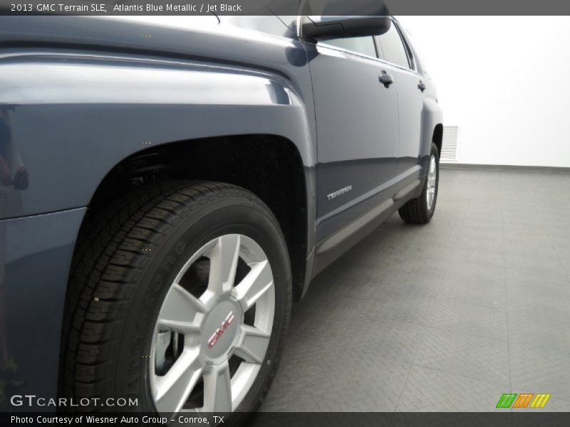 Atlantis Blue Metallic / Jet Black 2013 GMC Terrain SLE